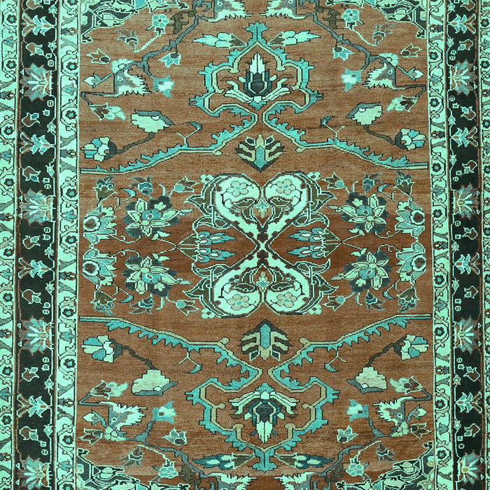 Persian Turquoise Traditional Rug, tr4001turq