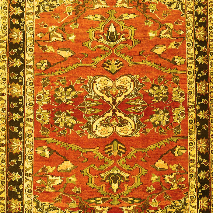 Persian Yellow Traditional Rug, tr4001yw