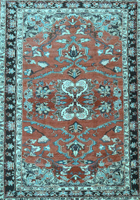 Persian Light Blue Traditional Rug, tr4001lblu