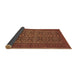 Sideview of Persian Brown Traditional Rug, tr4002brn