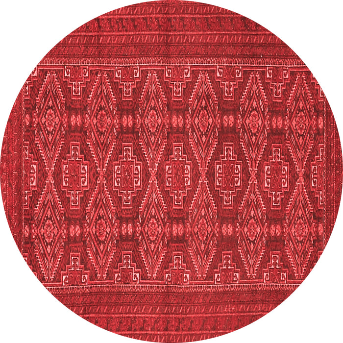 Machine Washable Persian Red Traditional Rug, wshtr4002red