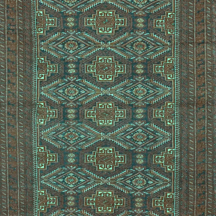 Persian Turquoise Traditional Rug, tr4002turq