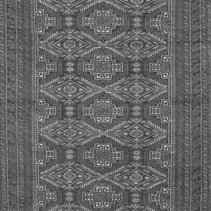 Serging Thickness of Machine Washable Persian Gray Traditional Rug, wshtr4002gry