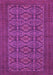 Machine Washable Persian Purple Traditional Area Rugs, wshtr4002pur