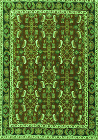 Persian Green Traditional Rug, tr4003grn