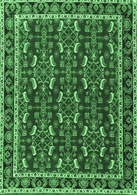 Persian Emerald Green Traditional Rug, tr4003emgrn