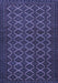 Machine Washable Persian Blue Traditional Rug, wshtr4004blu