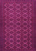 Machine Washable Persian Pink Traditional Rug, wshtr4004pnk