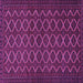 Square Machine Washable Persian Purple Traditional Area Rugs, wshtr4004pur