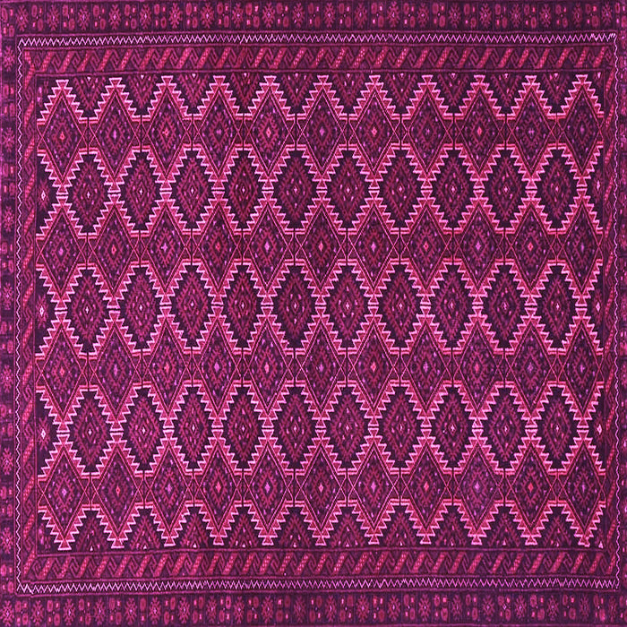 Square Persian Pink Traditional Rug, tr4004pnk