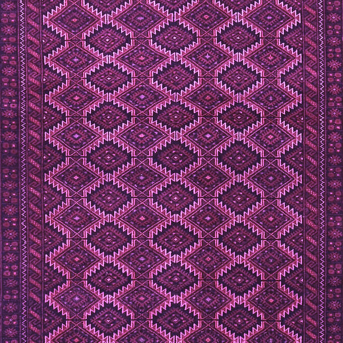 Machine Washable Persian Purple Traditional Area Rugs, wshtr4004pur