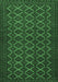 Machine Washable Persian Emerald Green Traditional Area Rugs, wshtr4004emgrn