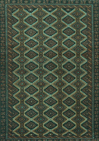 Persian Turquoise Traditional Rug, tr4004turq