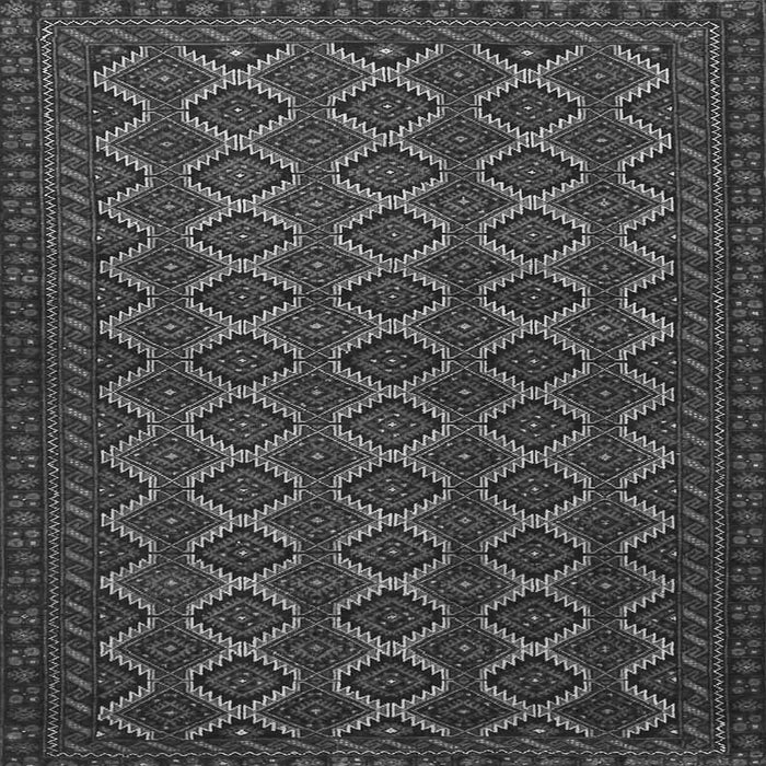 Serging Thickness of Persian Gray Traditional Rug, tr4004gry