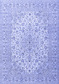 Medallion Blue Traditional Rug, tr4005blu