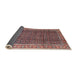 Sideview of Traditional Red Persian Rug, tr4006