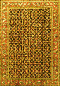 Persian Yellow Traditional Rug, tr4006yw