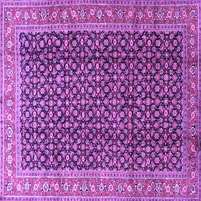 Square Persian Purple Traditional Rug, tr4006pur