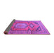 Sideview of Persian Purple Traditional Rug, tr4007pur