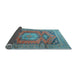 Sideview of Persian Light Blue Traditional Rug, tr4007lblu