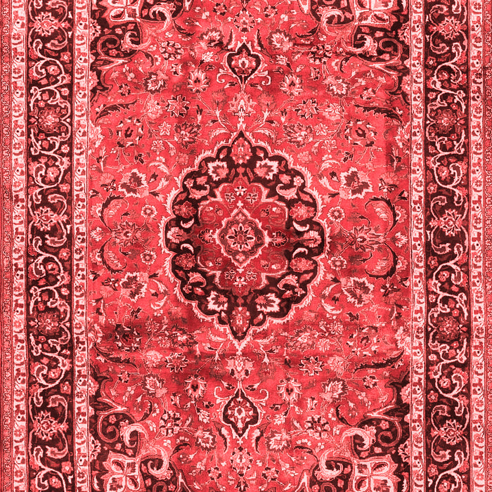 Medallion Red Traditional Area Rugs