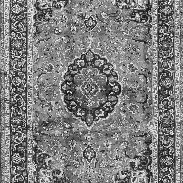 Medallion Gray Traditional Rug, tr4008gry