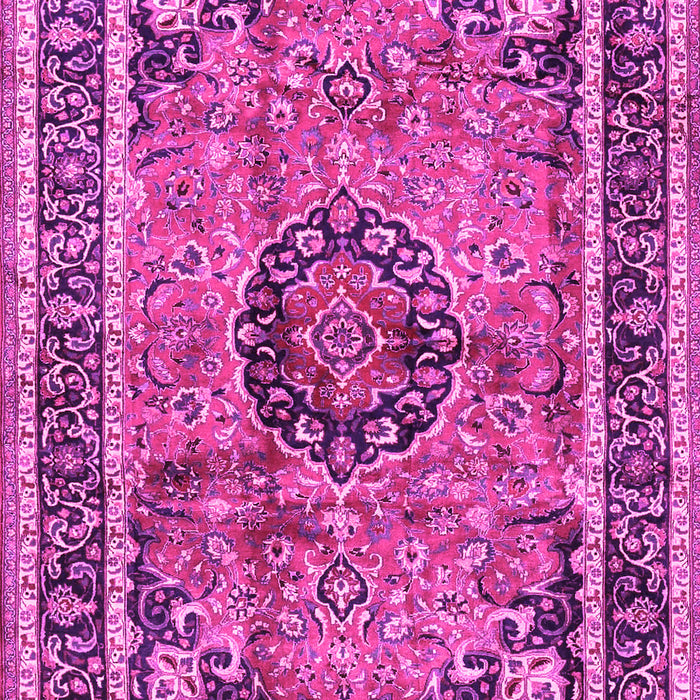 Medallion Pink Traditional Rug, tr4008pnk