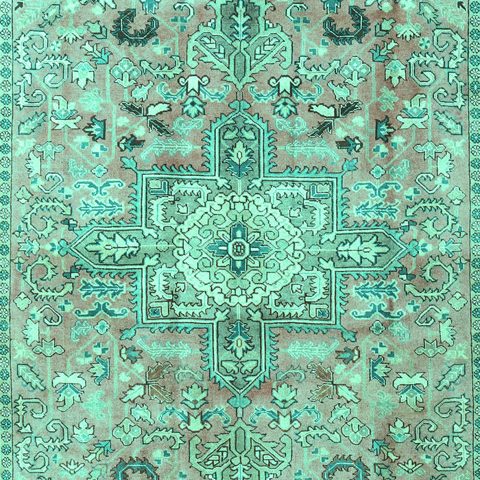 Persian Turquoise Traditional Rug, tr4009turq