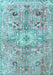 Persian Light Blue Traditional Rug, tr4009lblu