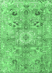 Persian Emerald Green Traditional Rug, tr4009emgrn