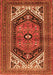 Persian Orange Traditional Rug, tr400org