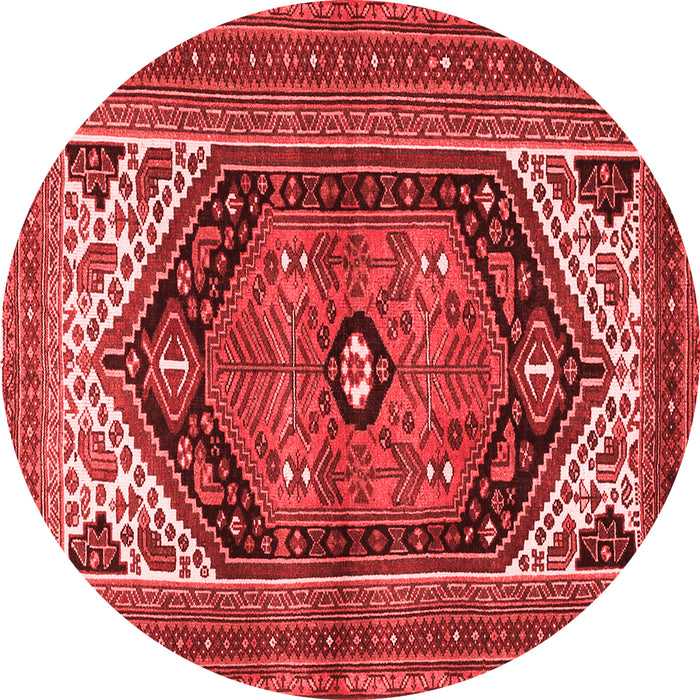 Machine Washable Persian Red Traditional Rug, wshtr400red
