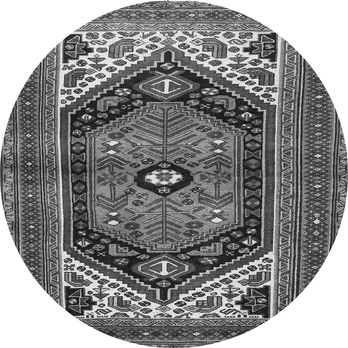 Square Persian Gray Traditional Rug, tr400gry