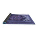 Sideview of Persian Blue Traditional Rug, tr400blu