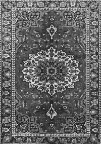 Medallion Gray Traditional Rug, tr4010gry