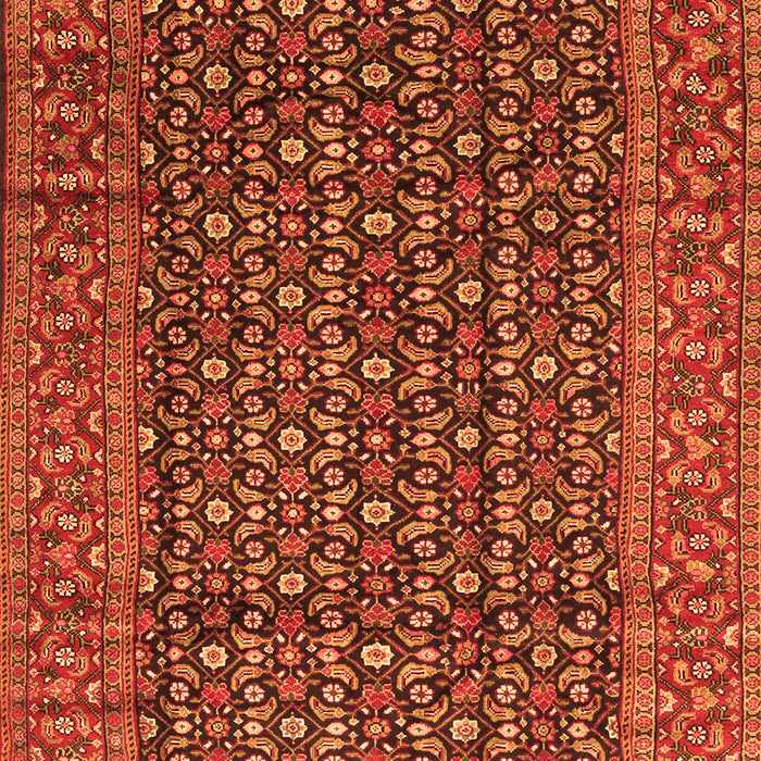 Persian Orange Traditional Rug, tr4011org