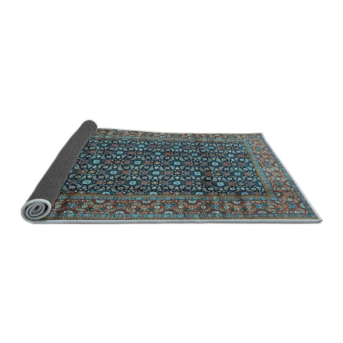 Sideview of Persian Light Blue Traditional Rug, tr4011lblu