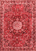 Medallion Red Traditional Area Rugs