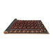 Sideview of Traditional Deep Red Persian Rug, tr4013