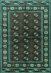 Persian Turquoise Traditional Rug, tr4013turq