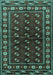 Persian Turquoise Traditional Rug, tr4013turq