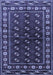 Persian Blue Traditional Rug, tr4013blu