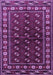 Persian Purple Traditional Rug, tr4013pur