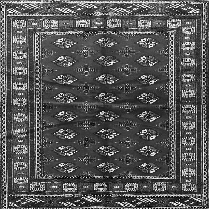 Serging Thickness of Persian Gray Traditional Rug, tr4013gry
