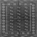 Serging Thickness of Persian Gray Traditional Rug, tr4013gry