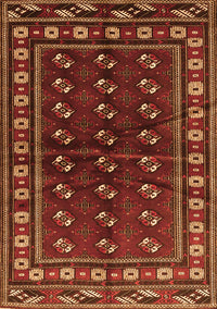Persian Orange Traditional Rug, tr4013org
