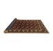 Sideview of Persian Brown Traditional Rug, tr4013brn