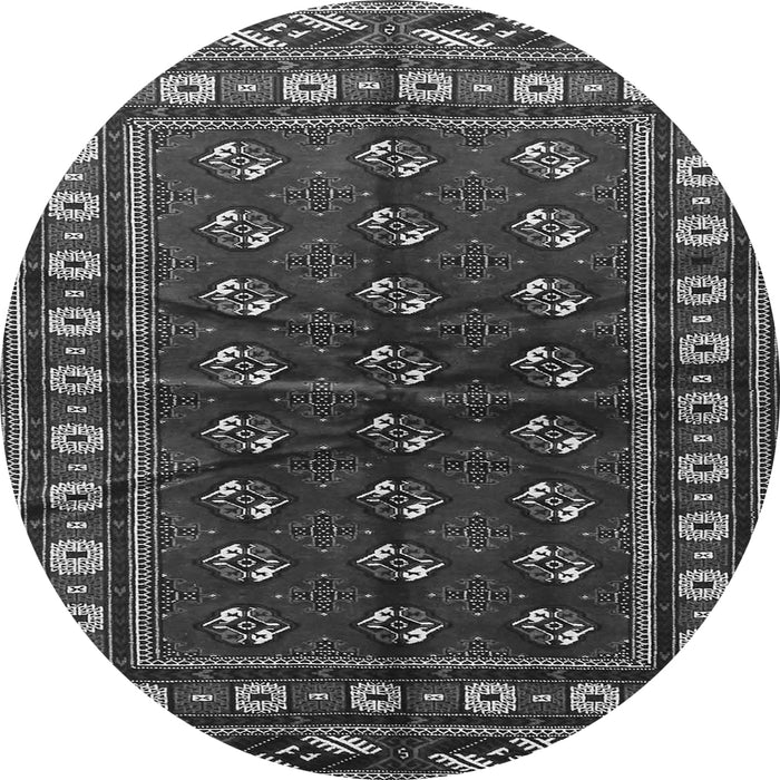 Machine Washable Persian Gray Traditional Rug, wshtr4013gry