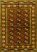 Persian Yellow Traditional Rug, tr4013yw