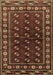 Persian Brown Traditional Rug, tr4013brn